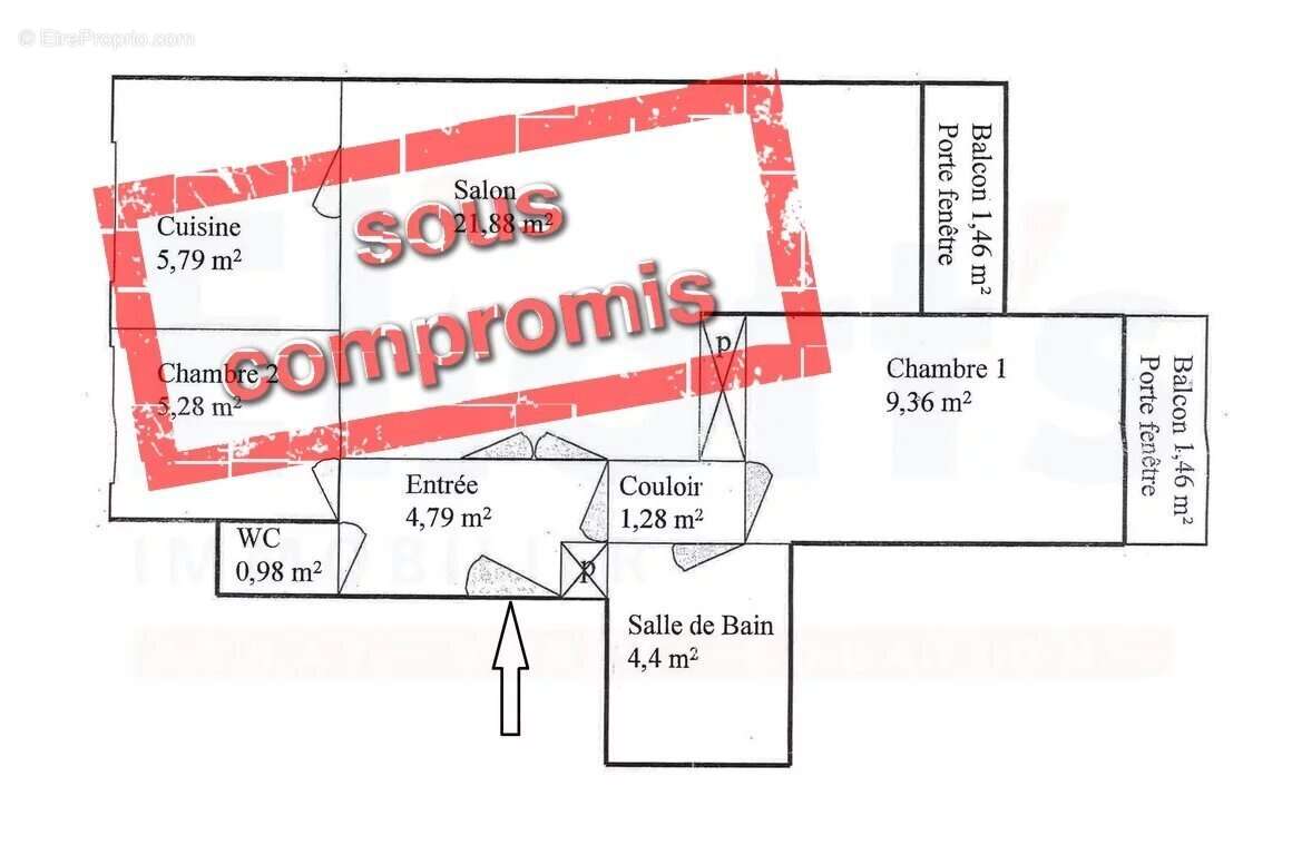 Appartement à PARIS-13E