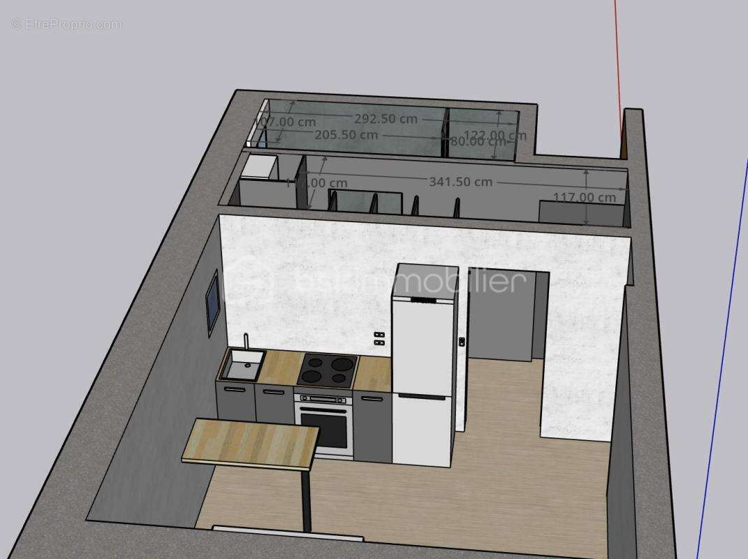 Studio entièrement renové + parking – aix-les-bains - photo 9