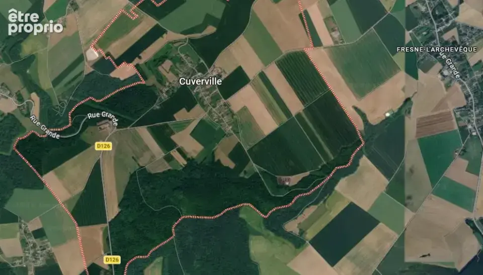 Terrain à CUVERVILLE
