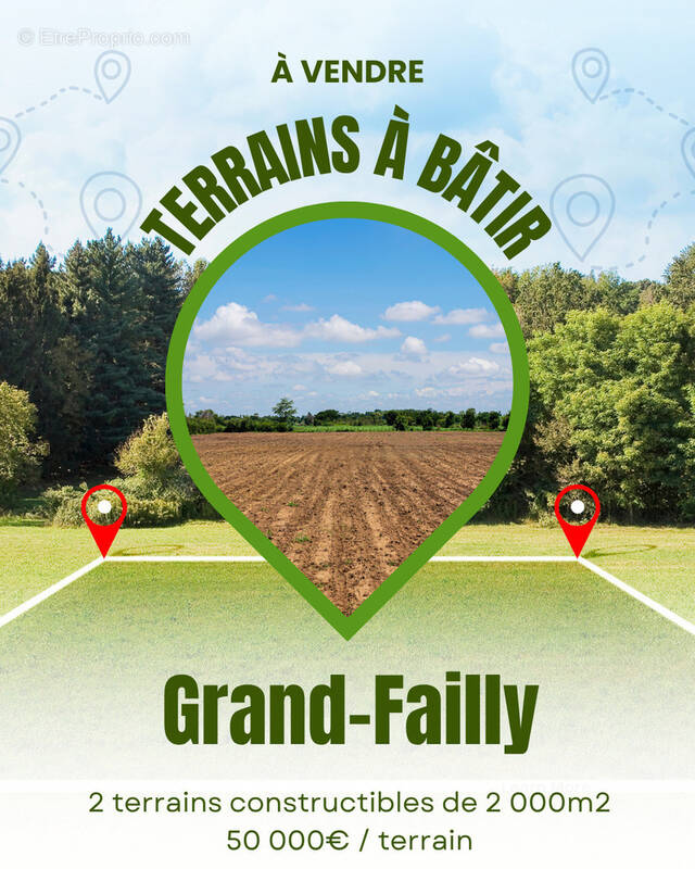 Terrain à GRAND-FAILLY