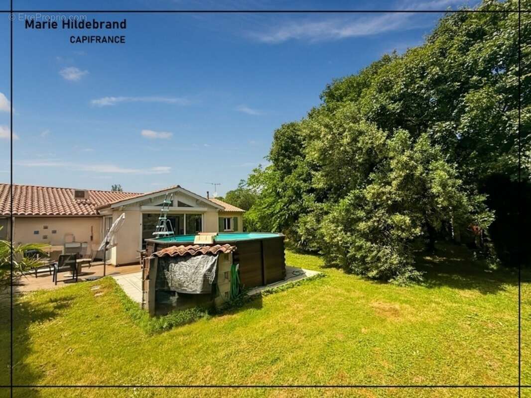 Plain-pied familial avec véranda chauffée + piscine – 4 chambres + bureau – secteur recherché de Bon-Encontre - photo 2