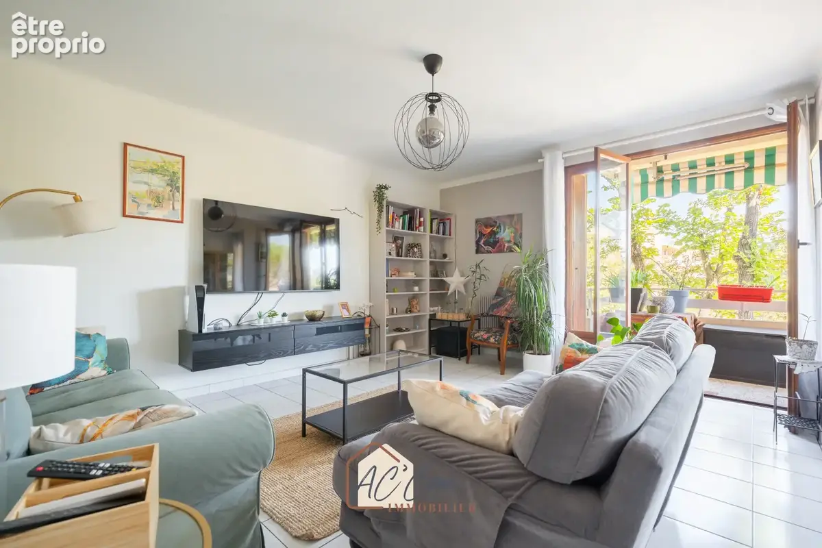 Saint-julien   appartement t3/4 de 76.82 m2   balcon   2/3 chambres - photo 3
