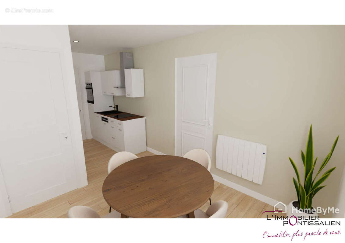 Pontarlier - proche hopital : studio a renover avec cave - photo 5