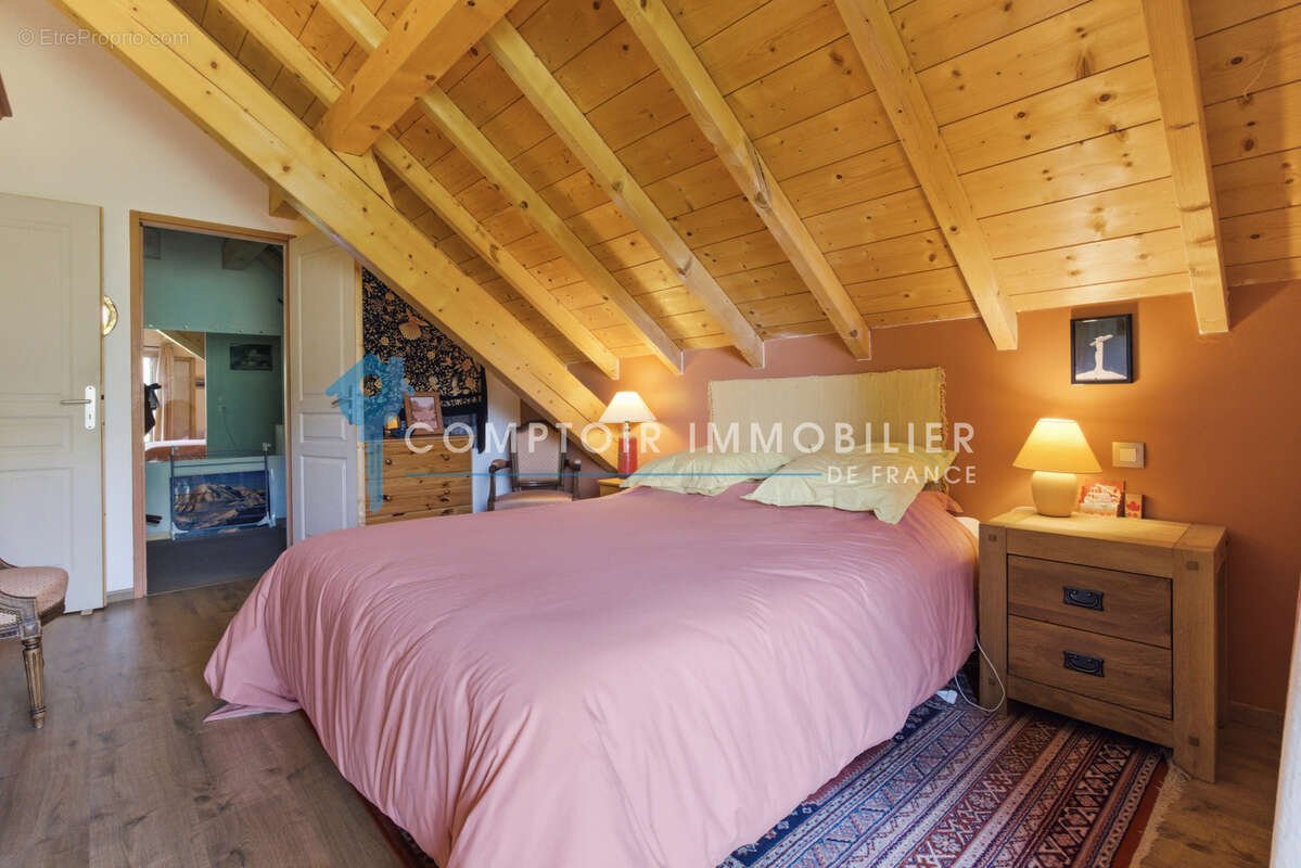 Dpt (38) - a vendre - chalet - 7p - allemond - photo 9