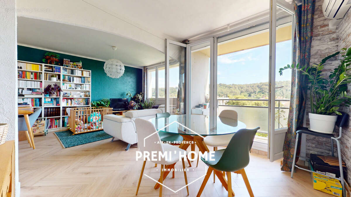 T3/4 a vendre dernier etage aix en provence quartier est - photo 2