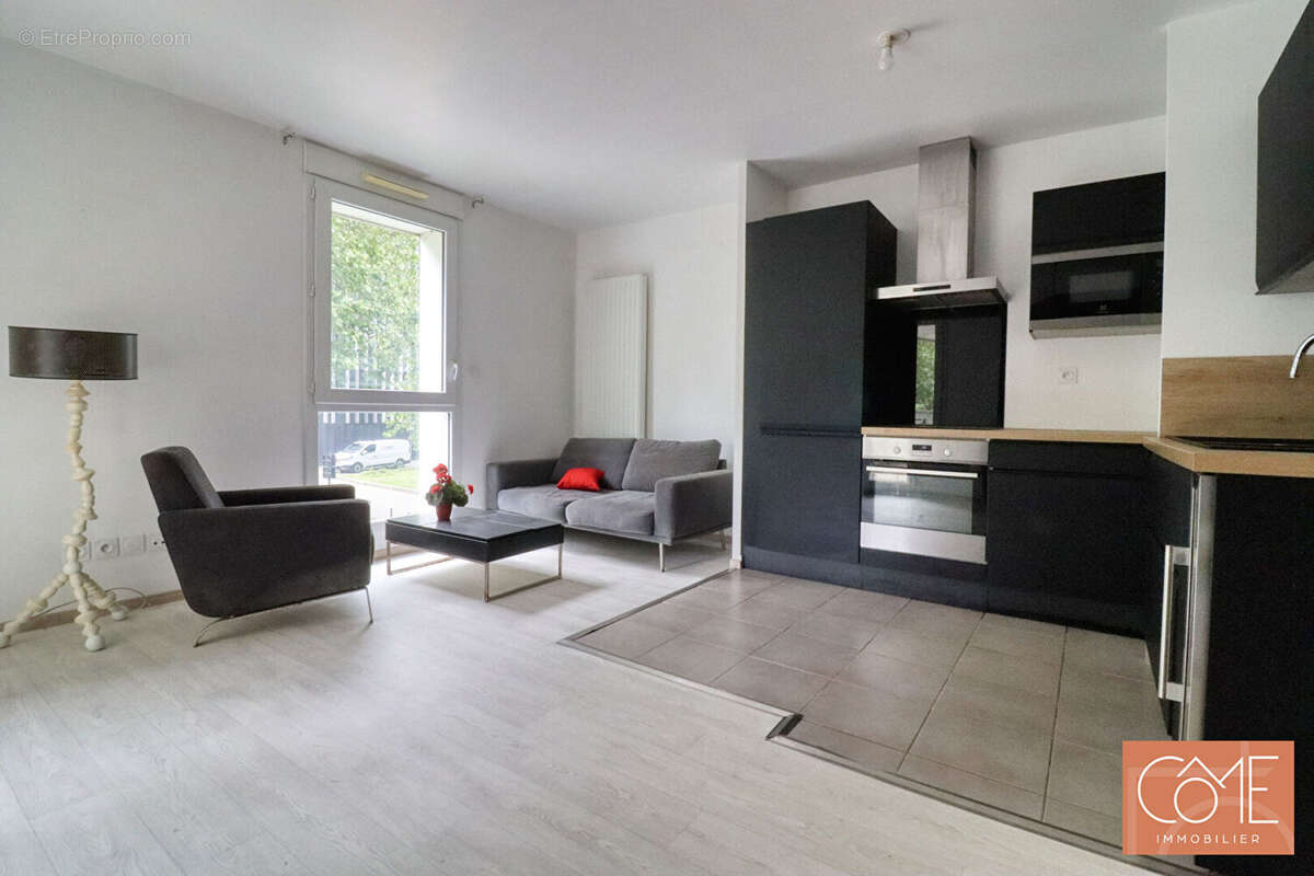 À vendre en exclusivite t3 de 59 m² avec loggia exposee ouest- parking 35700 rennes canal saint martin la motte brulon - photo 3