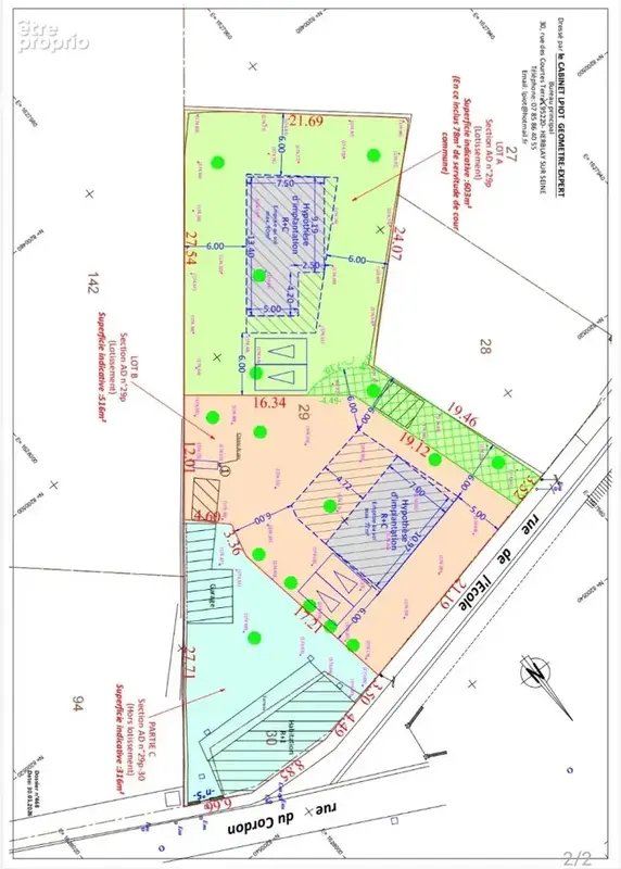 Terrain constructible 516m² - photo 3