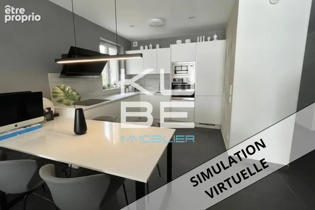 EXCLUSIVITÉ KUBE IMMOBILIER   Appartement 59 m2 avec terrasse, garage à Mécleuves - photo 7