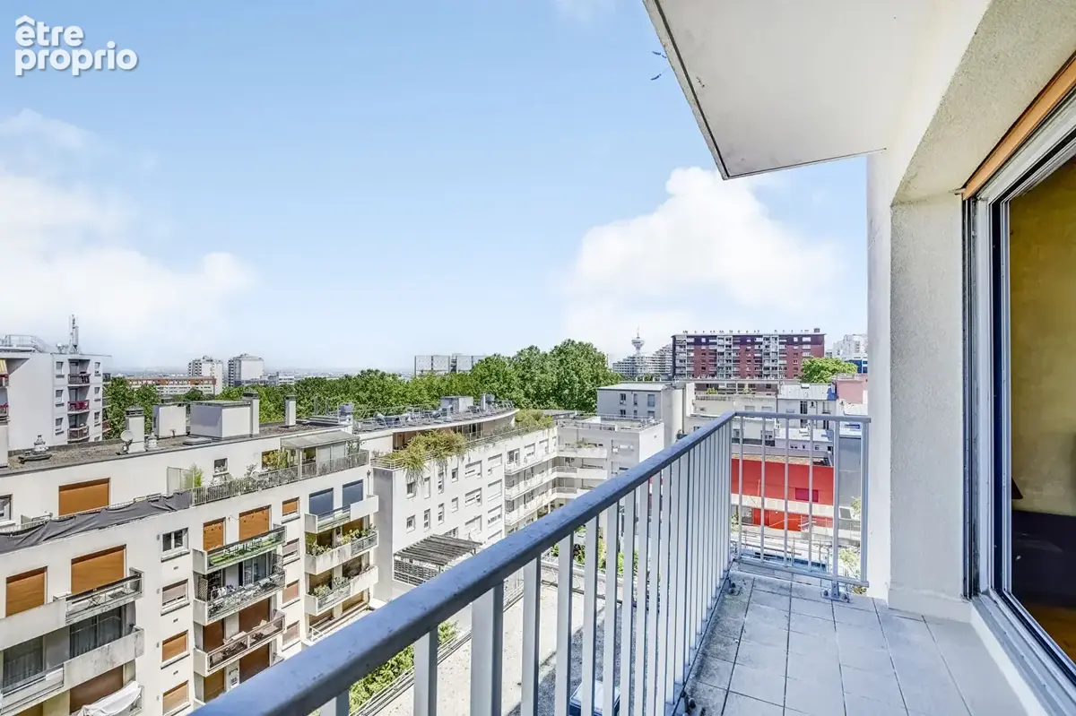 Paris 19 : Appartement 3/4 pièces avec balcons - photo 9