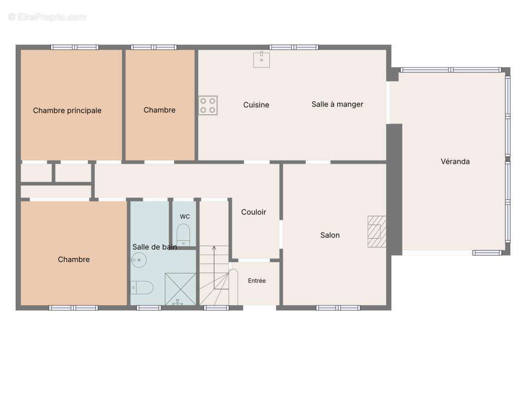 Grande maison familiale avec potentiel de deux logements – Environnement calme et verdoyant - photo 3