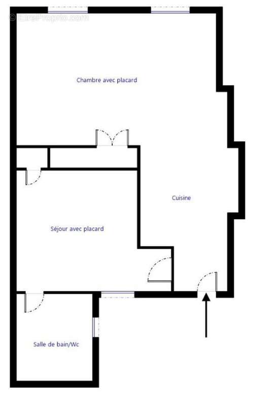 Appartement 44 m² à Nantes  - photo 8