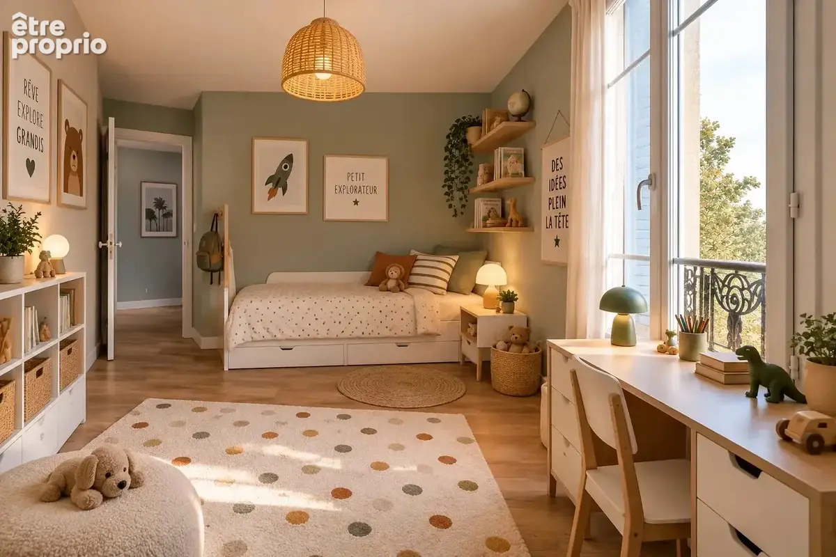 Appartement à vendre à Bagnolet – 3 pièces rénové, 55,10 m², deux chambres et coin télétravail - photo 8