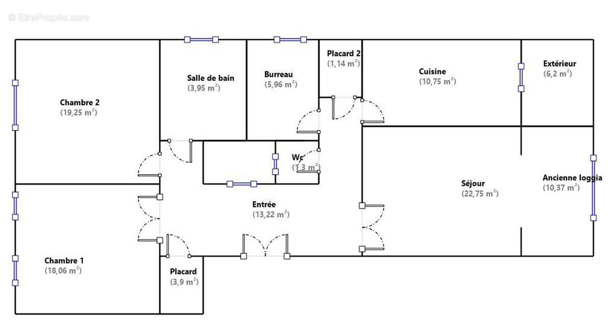 Appartement à MARSEILLE-6E