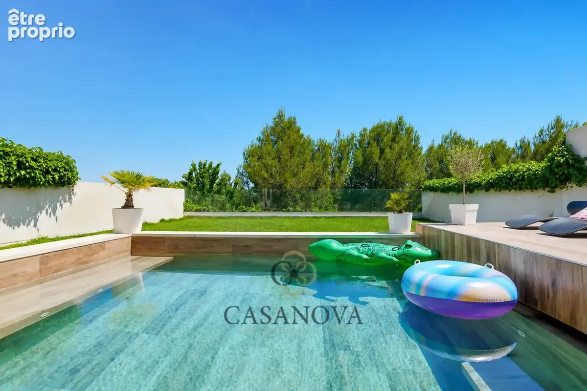 Villa contemporaine de 160 m² sur 840 m² de terrain avec piscine chauffée - photo 2