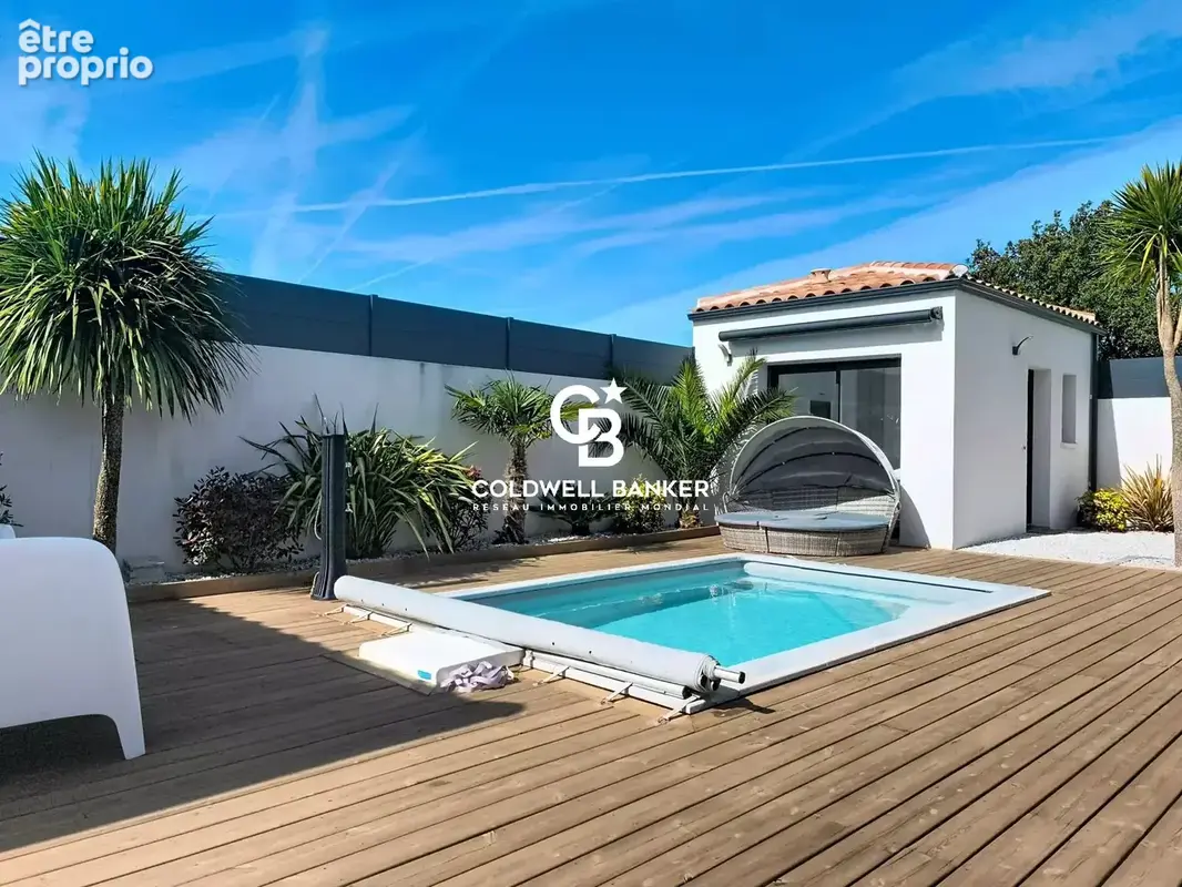 TALMONT SAINT HILAIRE - Golf et port - Maison contemporaine 2022 de plain-pied  avec 5 chambres, dépendances et piscine - photo 22