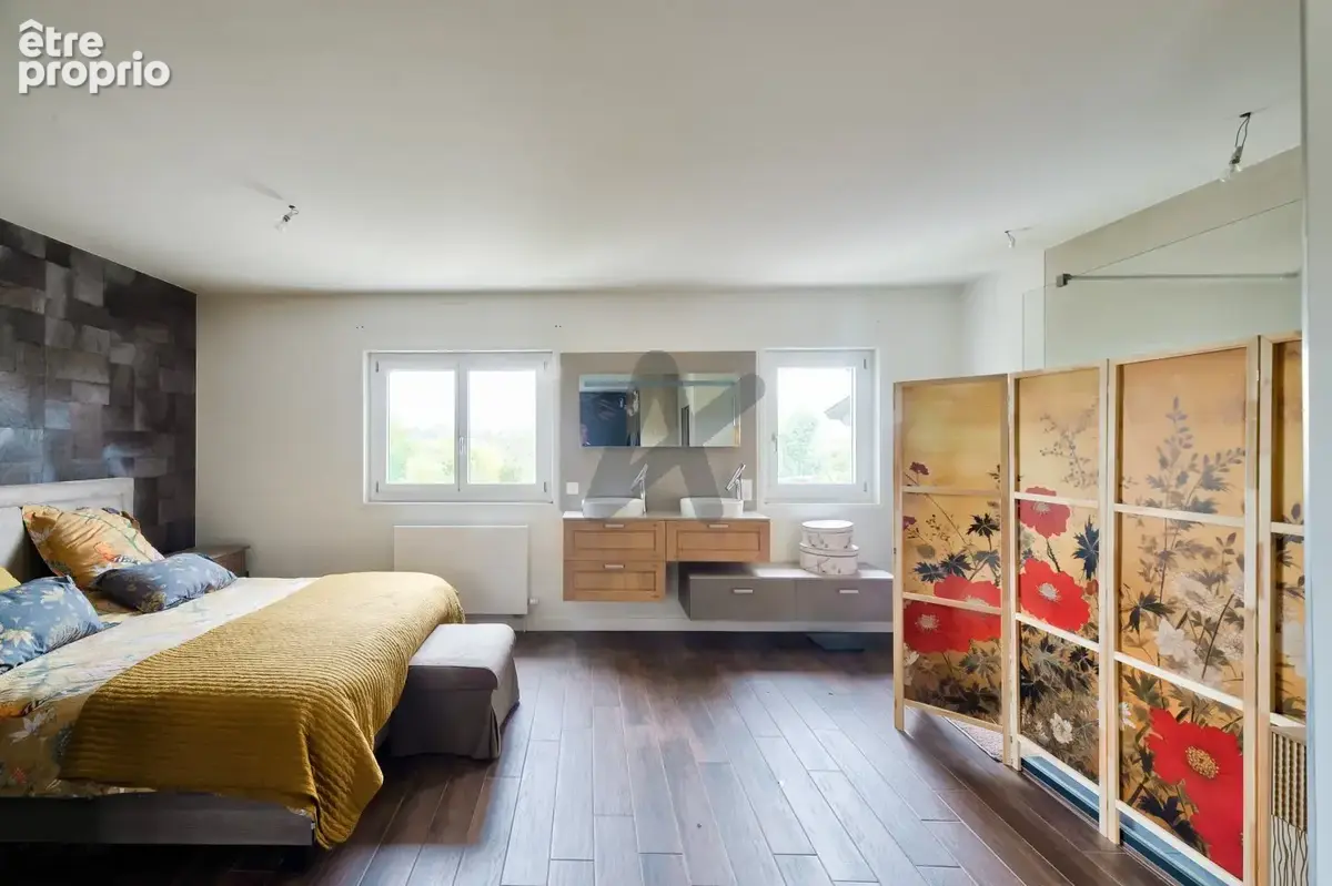 Grezieu-la-varenne   maison d architecte avec parc paysage-piscine - photo 9