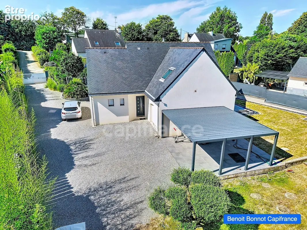Exclusivité – gouesnac’h – maison familiale de 150 m² avec piscine et terrain de plus de 2 100 m² - photo 12
