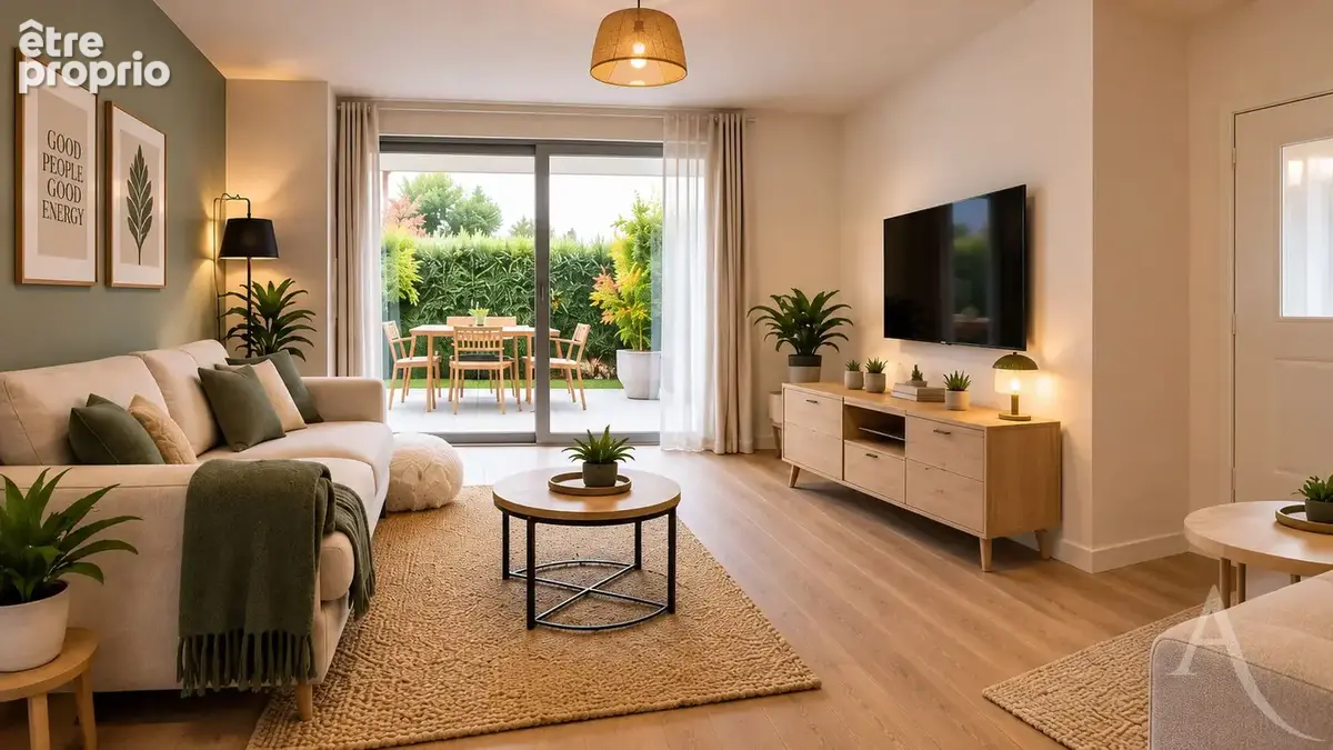 Magnifique Studio neuf de 30m2 avec terrasse (13m2), jardin (24m2) et parking extérieur - photo 2