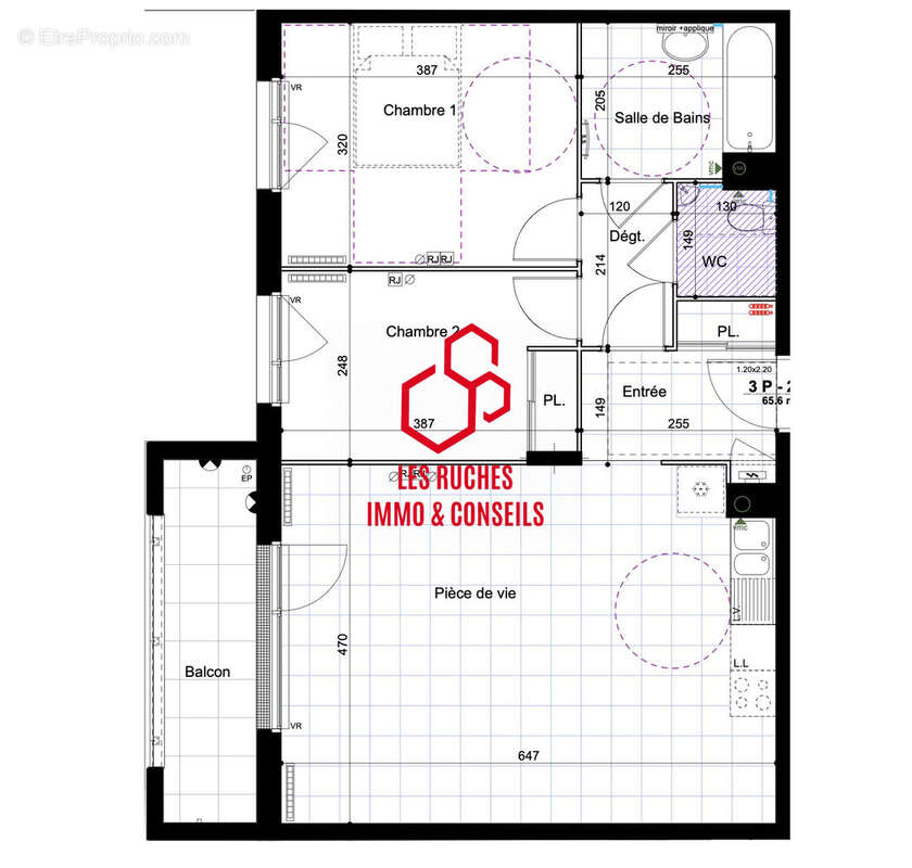 Appartement à NEMOURS