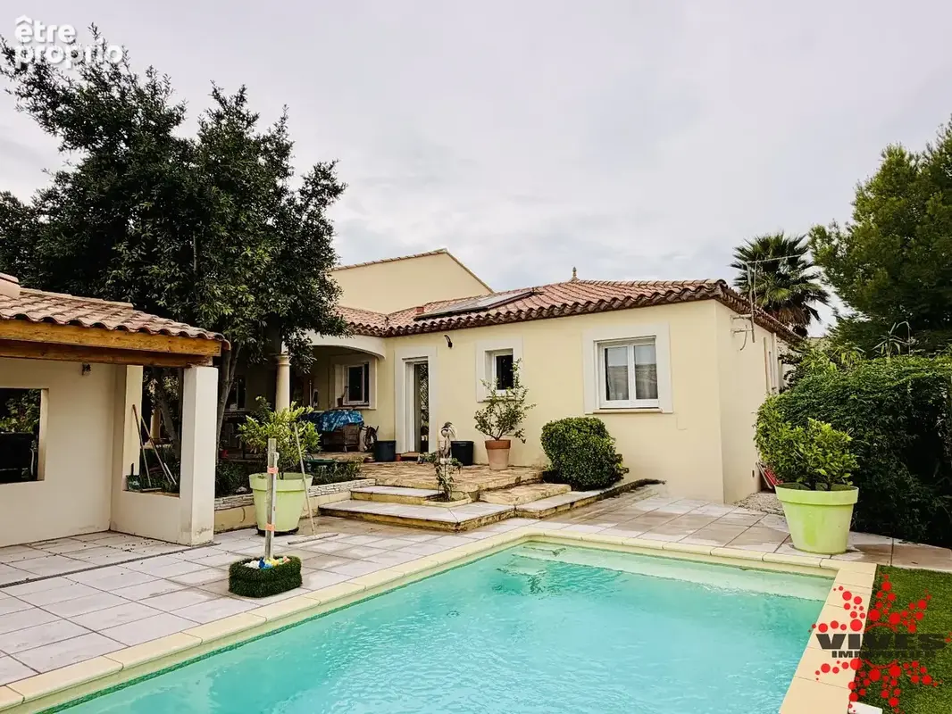 Maison traditionnelle T4 de plain-pied avec mezzanine et  piscine - photo 2