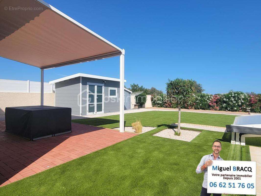 Villa F5 de standing avec vue mer et campagne sur les hauteurs de Vendres 34350 - photo 17