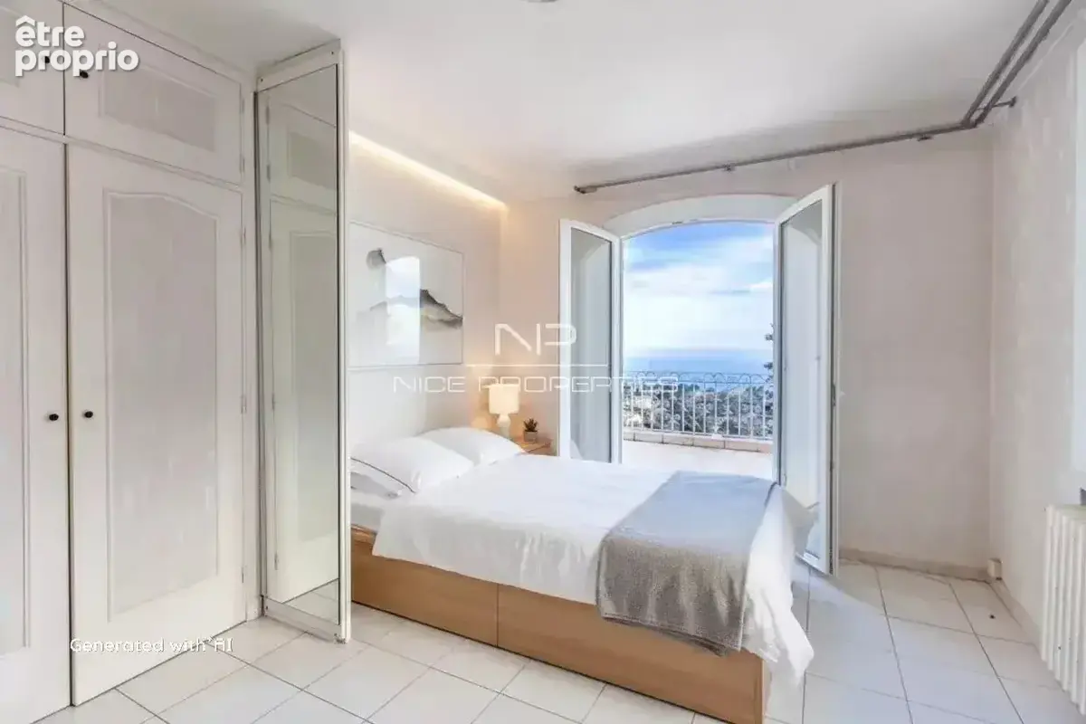 La Turbie, proche centre, spacieuse villa néo-provençale avec vue mer, à moderniser - photo 8