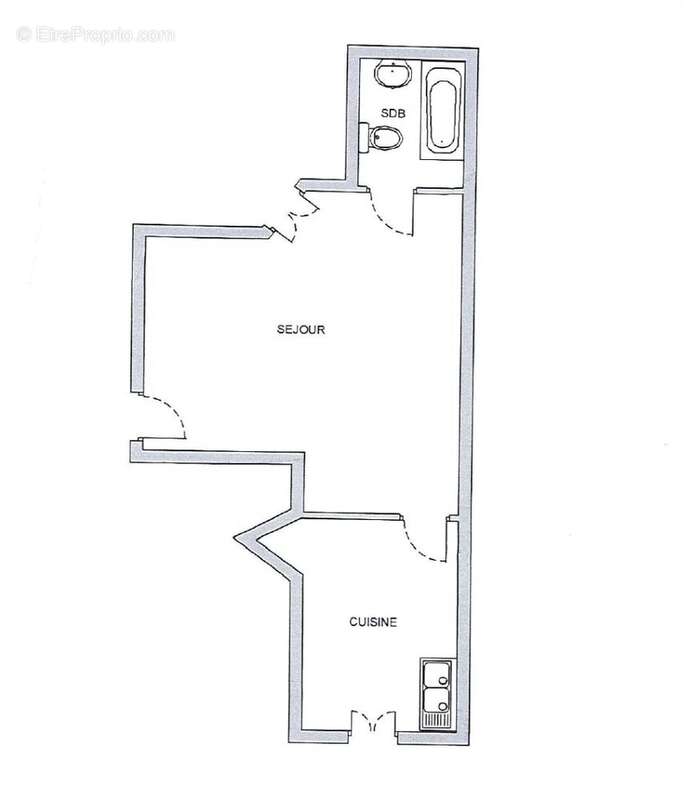 Appartement à PARIS-14E
