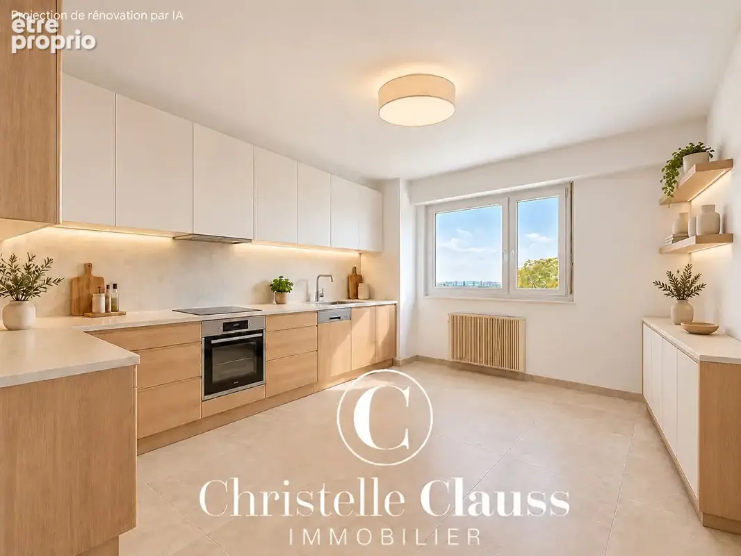 Appartement traversant de 88 m² , Terrasse, vue dégagée et garage - photo 5