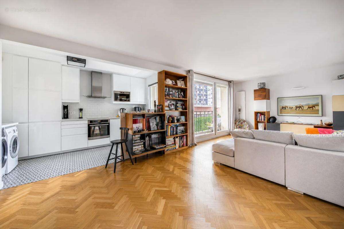 92800 - puteaux - front de seine - 4 pieces -3 chambres - balcon - photo 3