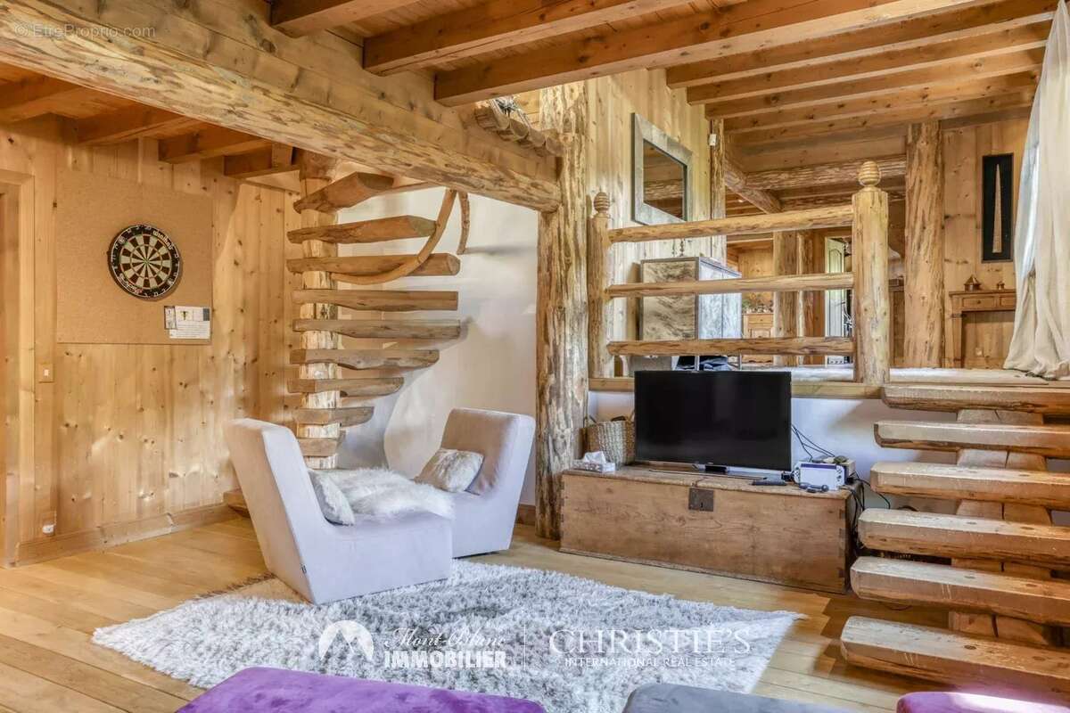 Chalet combloux face au mont blanc - photo 2
