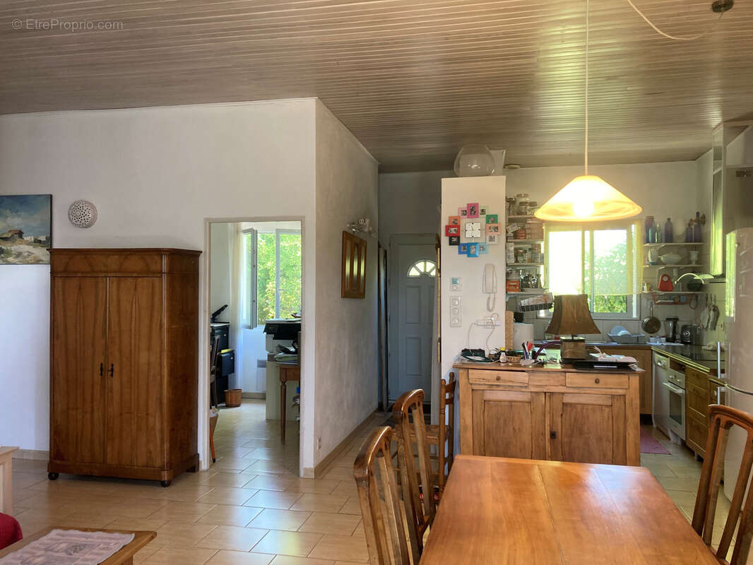 Entre Limoux et Carcassonne, 2 villas jumelées sur terrain avec piscine, double garage, terrasses, atelier. - photo 7