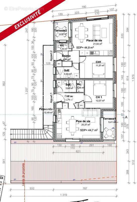 Appartement à LES SABLES-D&#039;OLONNE