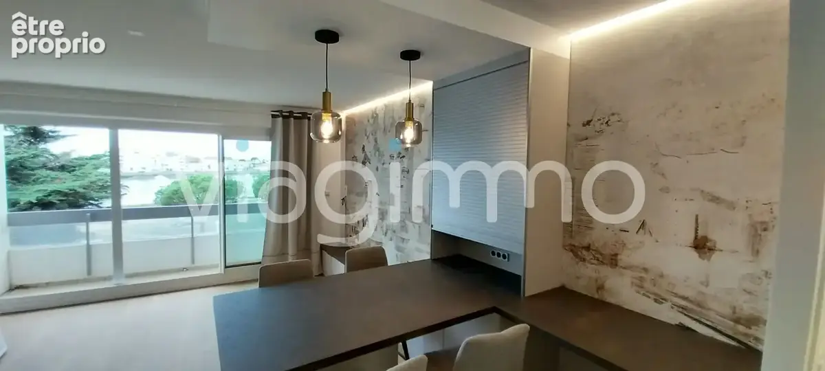 Vue sur la Vie, appartement T3 au coeur de St Gilles Croix de Vie en viager occupé - photo 4