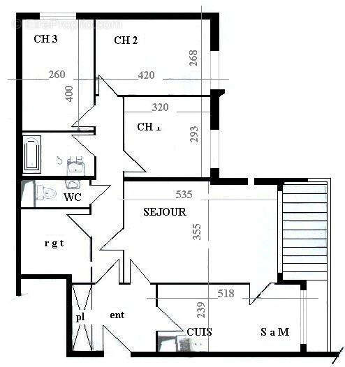 Appartement à BOISSY-SAINT-LEGER
