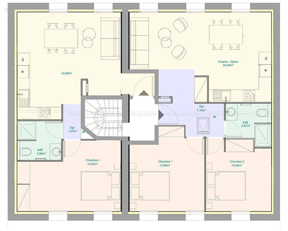 Appartement à TOULOUSE
