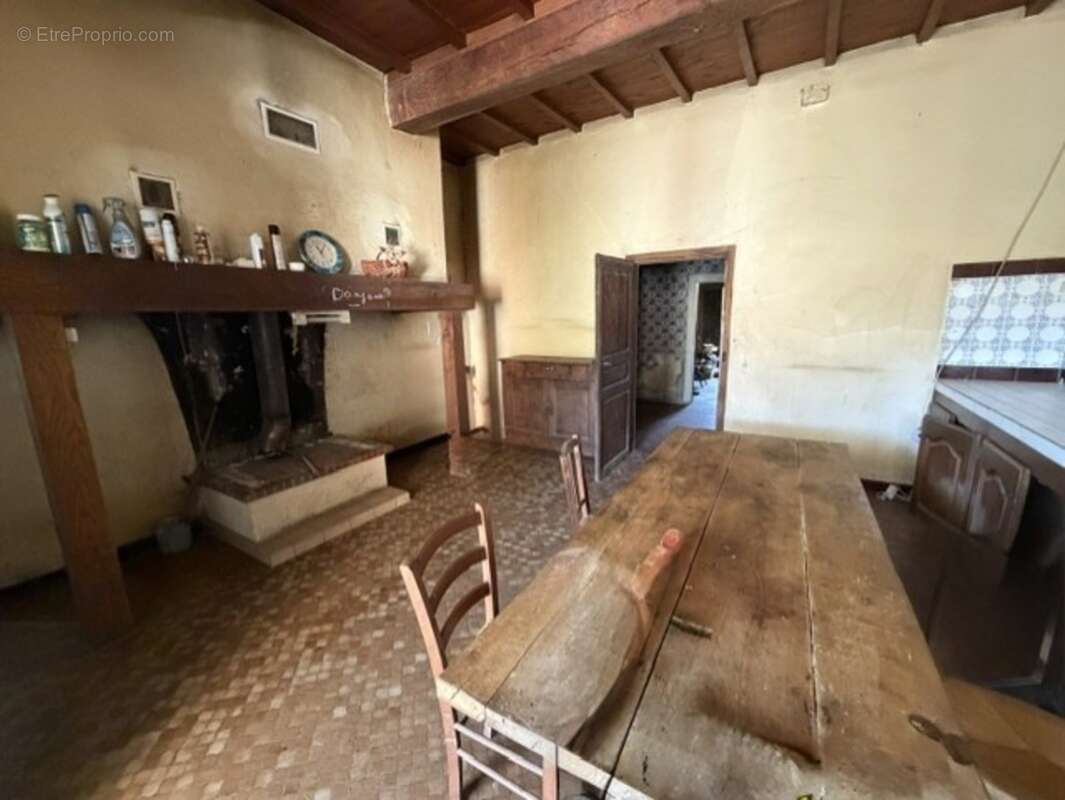 PLAISANCE (32); AUTHENTIQUE MAISON GASCONNE 300M2 dans son jus, un peu cachée, 1HA grandes dependances - photo 5