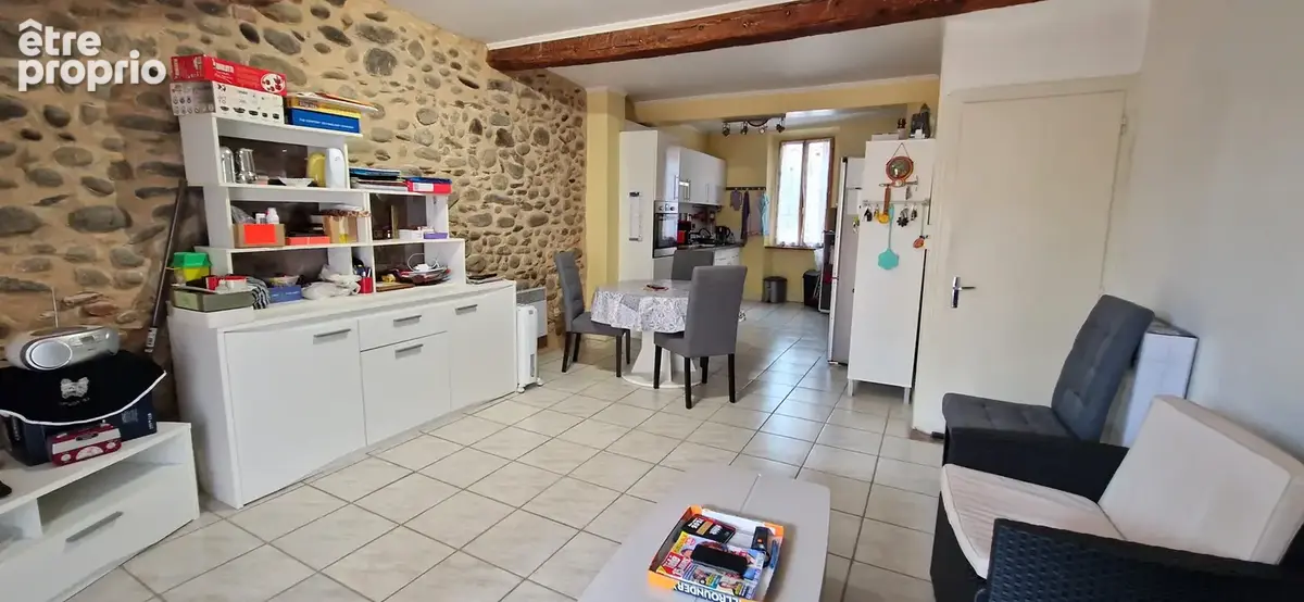 Ille sur tet - maison de village traversante avec terrasses et garage- sud - photo 3