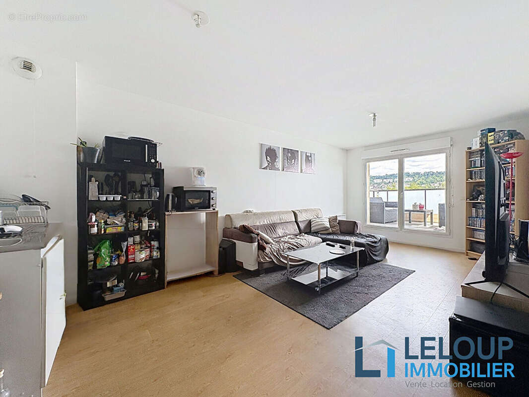Appartement 3 pièces - Bapeaume proche Rouen - Balcon - Garage - photo 2