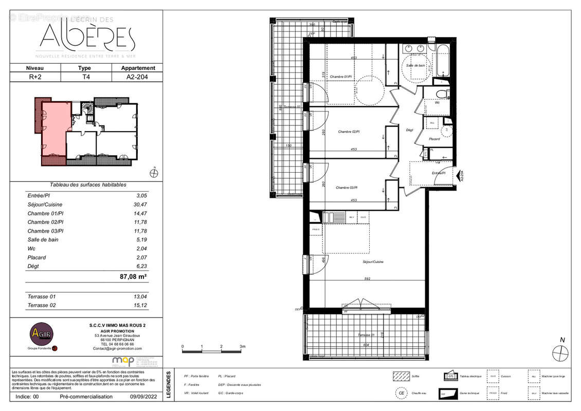 Appartement à PERPIGNAN