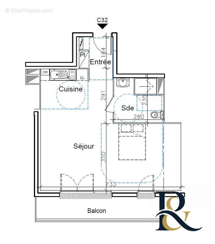 Appartement à HONFLEUR