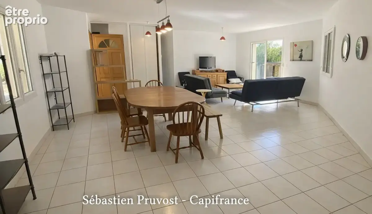 Maison Plain-pied 113.5m2+21.5m2 avec un gîte à vendre 4 pièces BRANTOME (24) - Garage, piscine chauffée 11x5 avec sa plage et c - photo 4