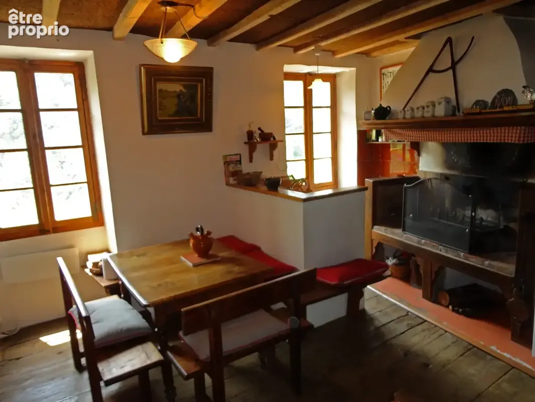 Dpt Pyrénées Orientales (66), à vendre OLETTE Maison P4 en pierres de 84 m² - terrain 809 m² - photo 3
