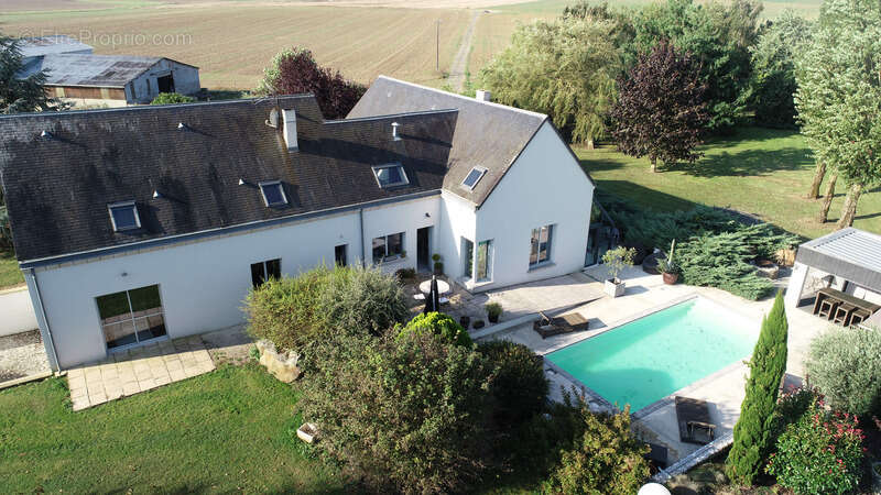 ARCY SAINTE RESTITUE (02) belle maison d'architecte de 291 m2 sur un terrain de 7000 m2 - photo 9
