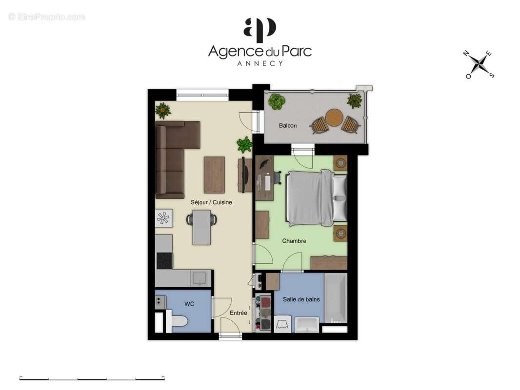 Appartement à LA RAVOIRE