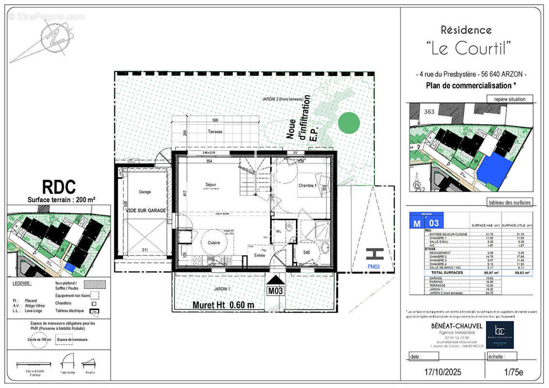 ARZON BOURG, Maison neuve T5 - photo 7