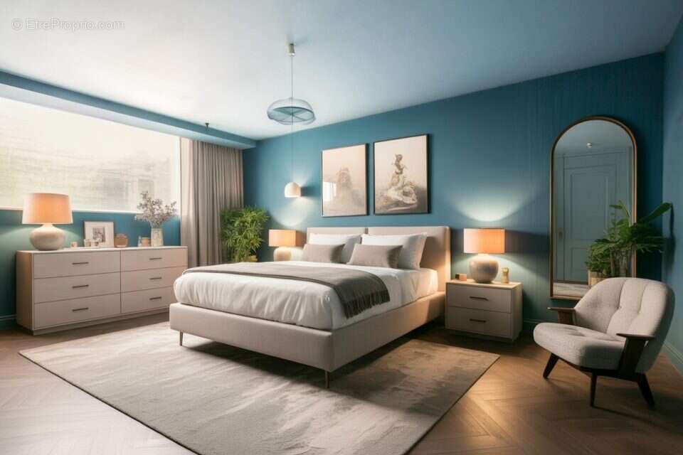 'Après' Chambre 1 - Maison à SAINT-GERVAIS