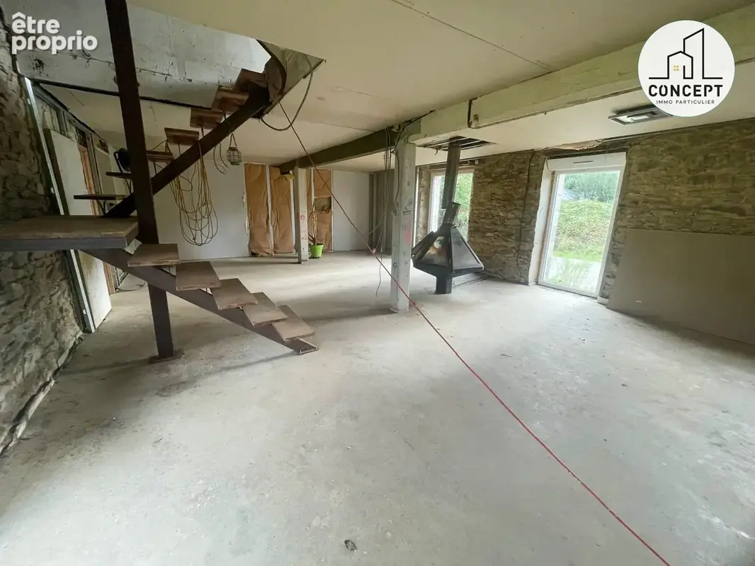 # j615 - a vendre - maison - plouigneau - 96 m2 - photo 2