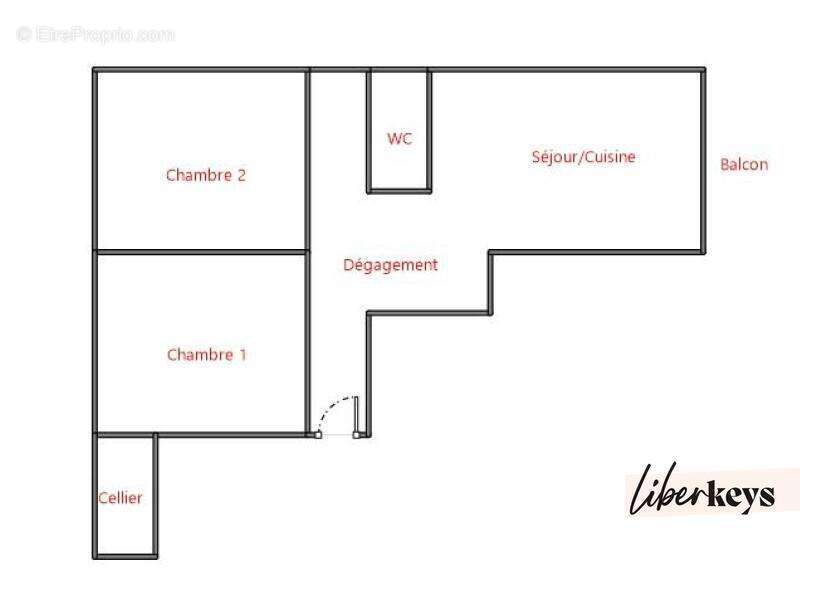 A VENDRE T3 DE 48 M2 - Avenue De Chevene 74000 ANNECY. - - photo 10