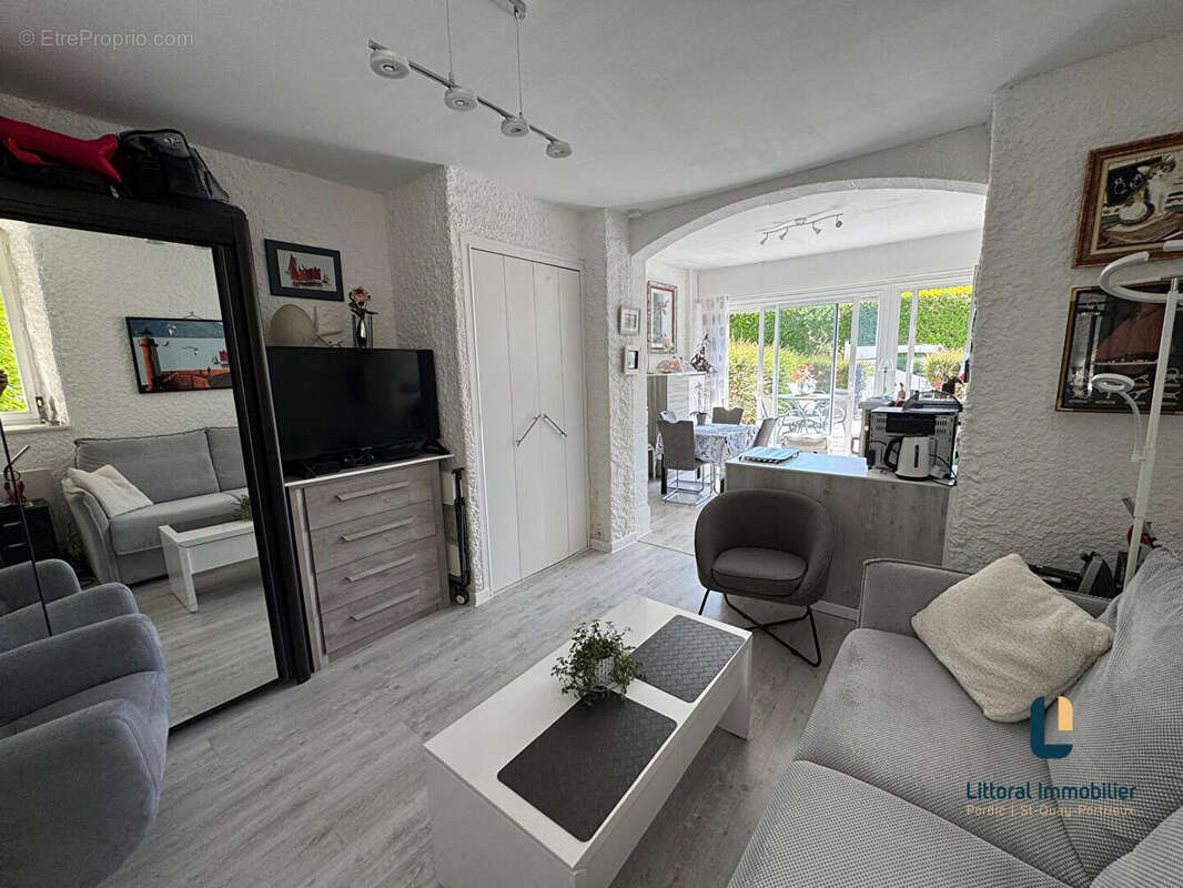 Très rare T1 bis proche mer avec terrasse - St Quay Px - photo 2