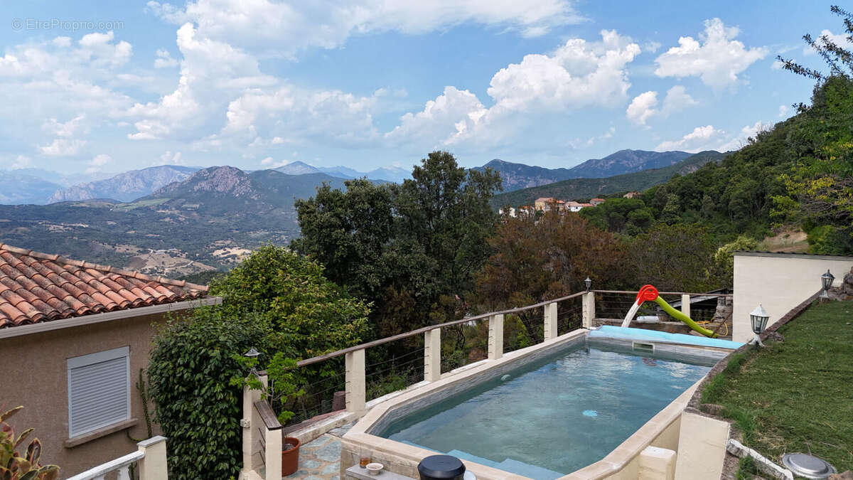 Maison vue mer panoramique sur les hauteurs de Calcatoggio - piscine chauffée - appartement indépendant - photo 10